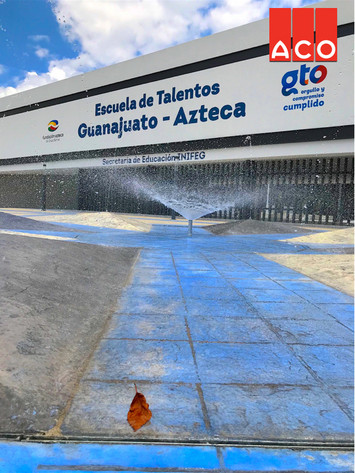 Sistema K100 - Brickslot en Escuela de Talentos Guanajuato-Azteca